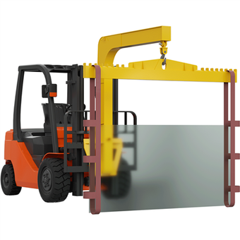 Lifter fascicul de macara de ridicare a plăcilor de ridicare a plăcilor de stivuitor de stivuitoare de macara boom pachet manipulator cu stivuitor